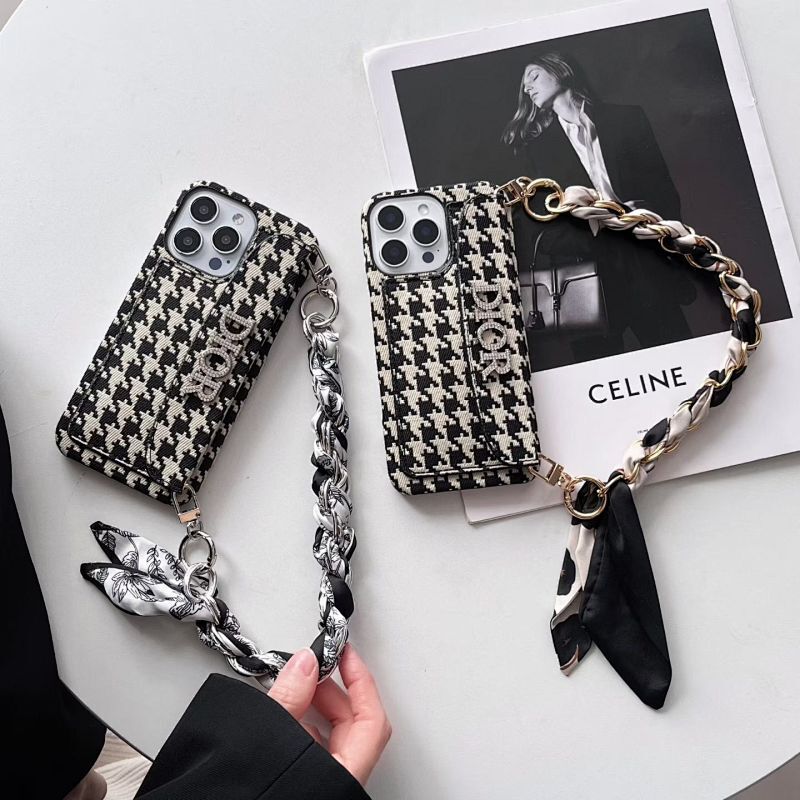 103b-10.99$-BH–千鸟格迪奥钻标手提款 斜挎卡包系列 iPhone 17pm-17pro-17 iPhone16pm-16pro-16 iPhone15pm-15pro-15 iPhone14pm-14pro-14 iPhone13pm-13pro-13