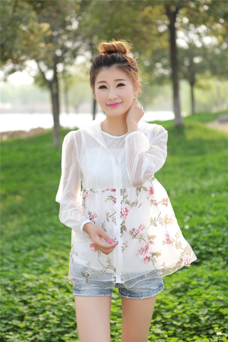 批发采购女式针织衫-夏季防晒衣 超薄外套 女长