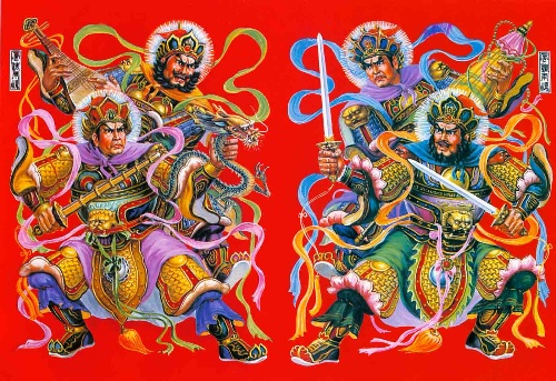 宽哥说:门神