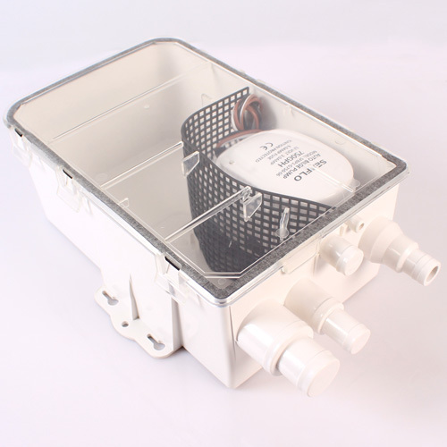 750 GPH SHOWER SUMP PUMP SYSTEM 12V 3amp 6amp fuse MARINE