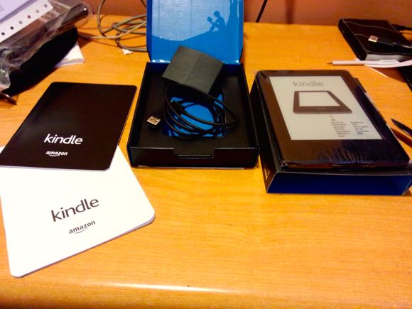kindle开箱-打开盒子