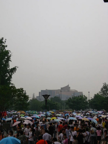 地震后的四川大学