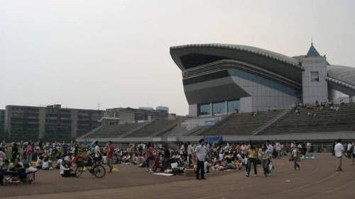 地震后的四川大学