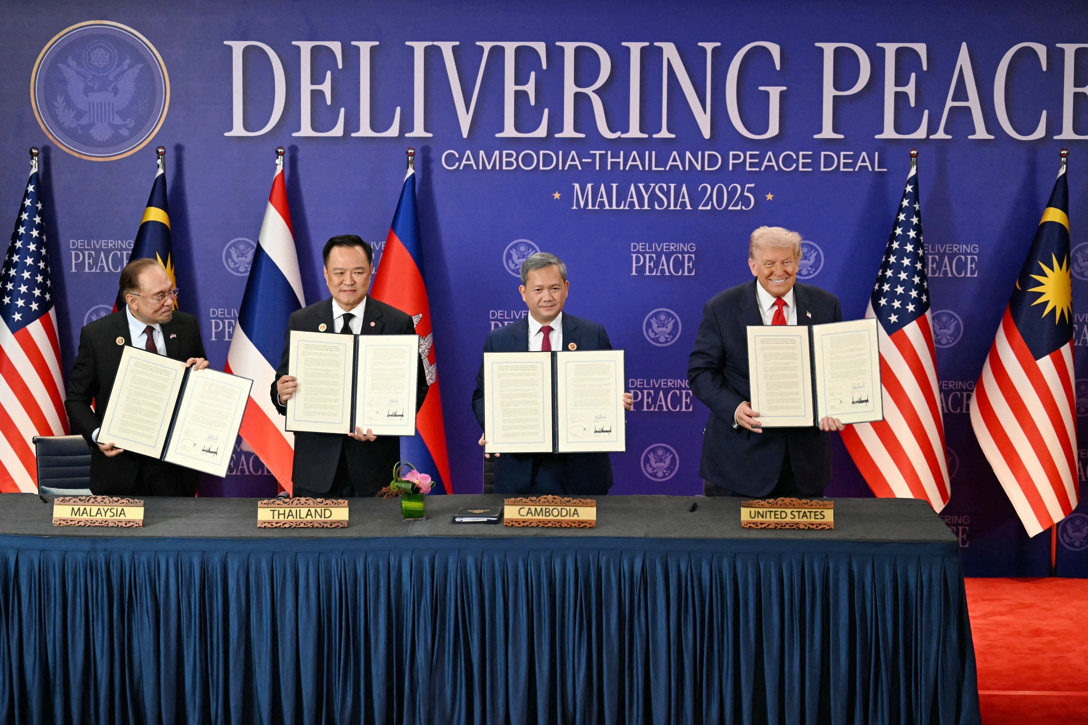 泰柬签署和平协议