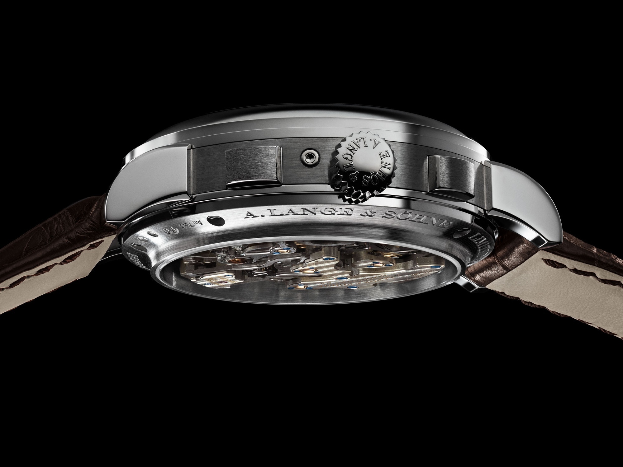 『新表』A. Lange & Söhne 推出铂金表壳 Lange 1 世界时腕表和玫瑰金盘1815万年历双追针计时码表 iDaily