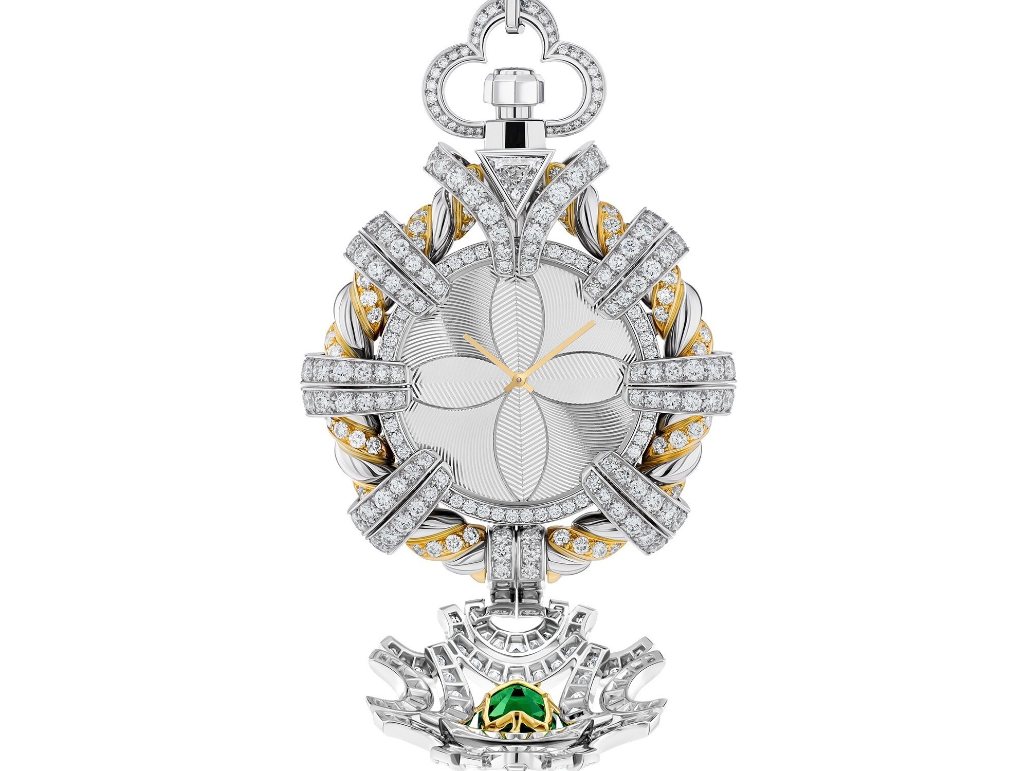 Louis Vuitton 路易威登 Phenomenal 沙弗莱石怀表(图3)