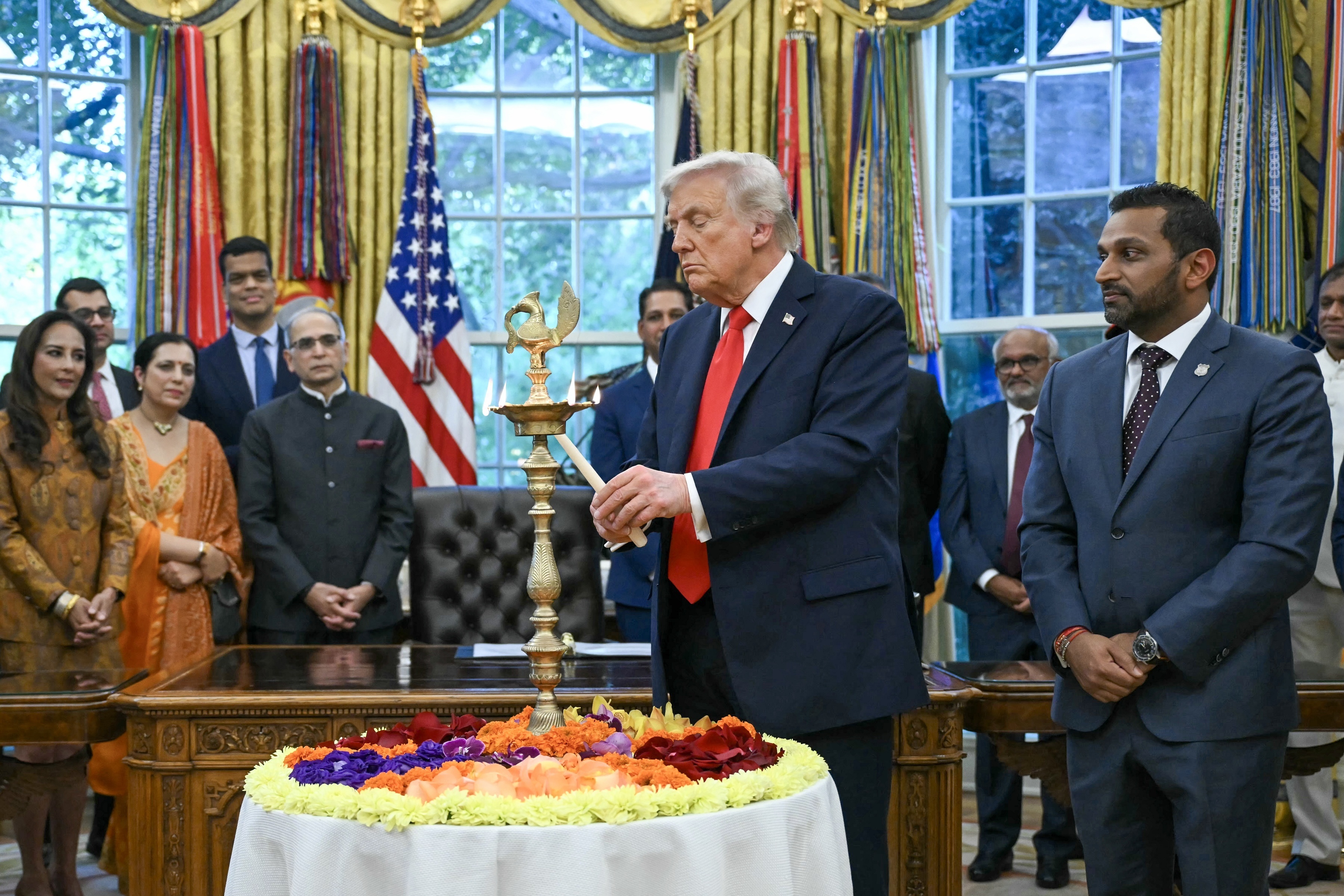 白宫庆祝印度排灯节