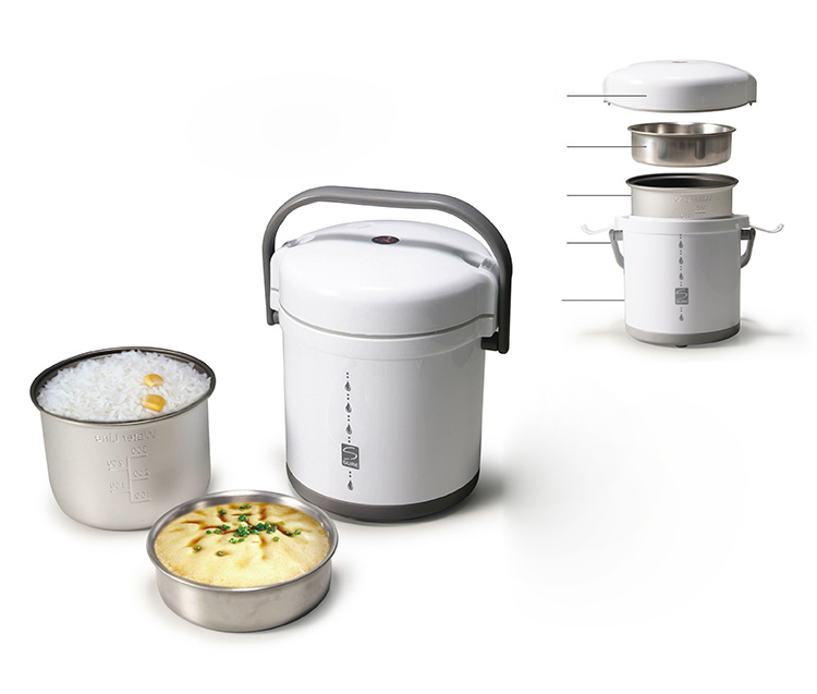 New High-Quality White Stainless Steel Mini Cylinder Rice
