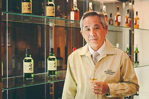 三得利洋酒株式会社,名誉首席调配师:舆水精一先生