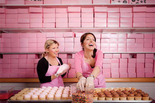 拥有自家电视节目的Georgetown Cupcake