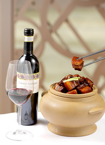 外婆红烧肉搭配Giovanni Allegrini Recioto Della Valpolicella DOCG 2010