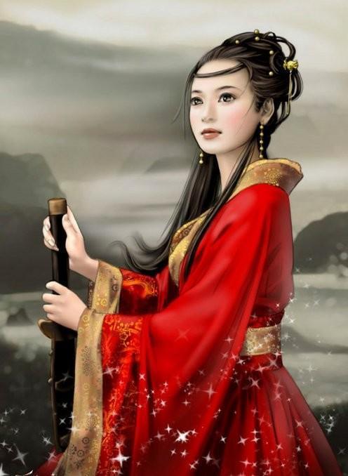 红妆美女,古色古香|贴图欣赏 - 小说之家