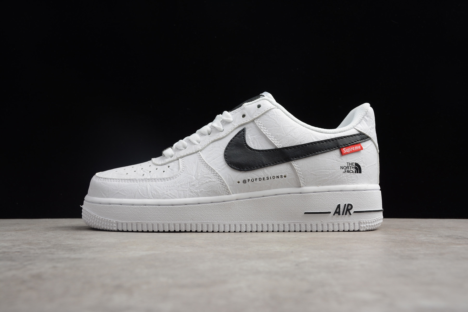 nike air force one north face
