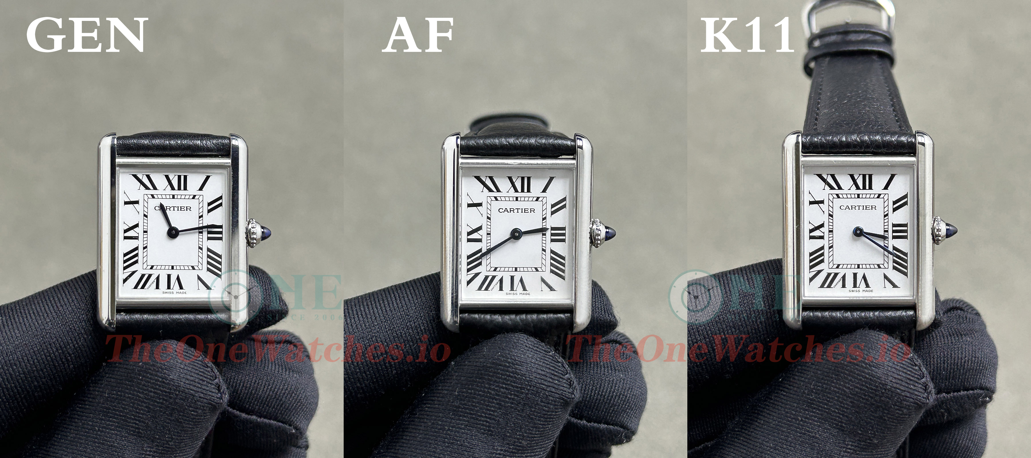 Cartier Tankmust medium WSTA0041 comprehensive comparison of