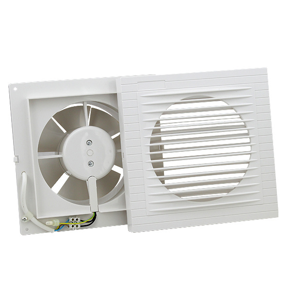 Badlüfter Ventilator Ø 100 mm Weiss Wandventilator Lüfter Abluft Lüfter