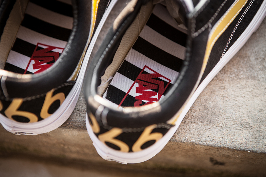 Vans 1966 元年限定OLD SKOOL经典黑金FS