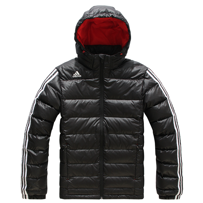 Спортивный пуховик Adidas 25188 Для мужчин Спорт на открытом воздухе Логотип бренда, Вышивка Молния Спортивный пуховик Adidas 25188 Для мужчин Спорт на открытом воздухе Логотип бренда, Вышивка Молния