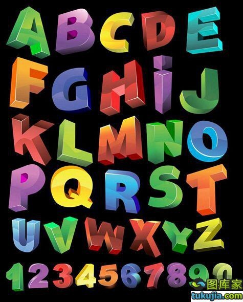 字体设计ps字体英文字体英文字母英文设计矢量378