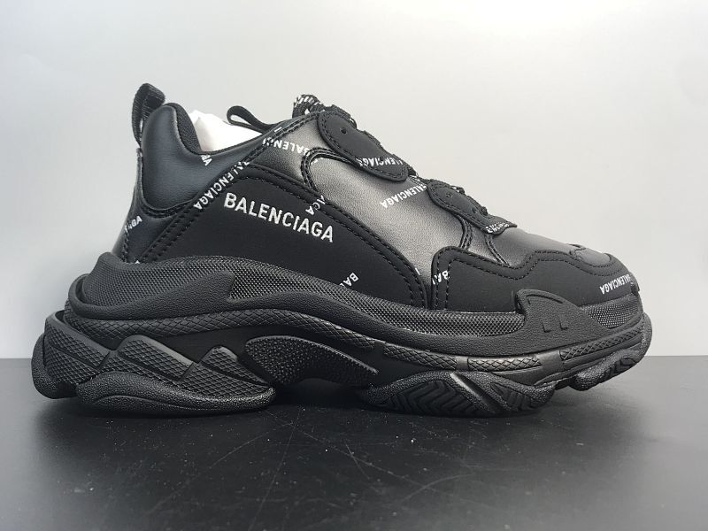 【EA50BA】巴黎世家20ss 字母logo印花黑色 35-45 536737