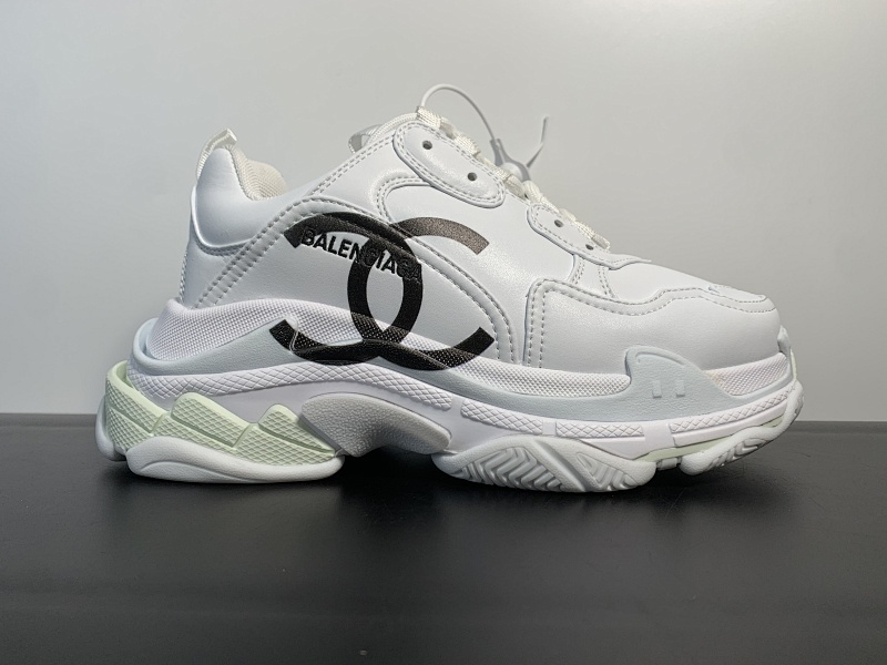 巴黎古驰联名尺码：35-46。Balenciaga Triple S x GUCCI 巴黎世家 triples 古驰 联名款 老爹鞋