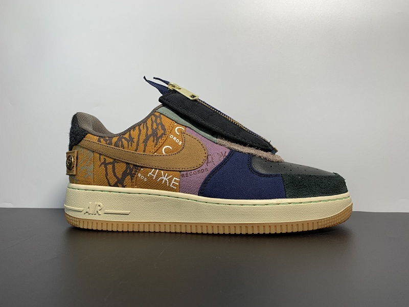 Travis Scott x Air Force 1 TS超限量联名 .货号：CN2405-900 尺码：36～46