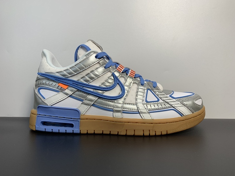 Off-White  x Nike Air Rubber Dunk " University Blue " OW联名款 北卡蓝 欧洲限定 CU6015-100 男子文化休闲板鞋 尺码：40～47.5