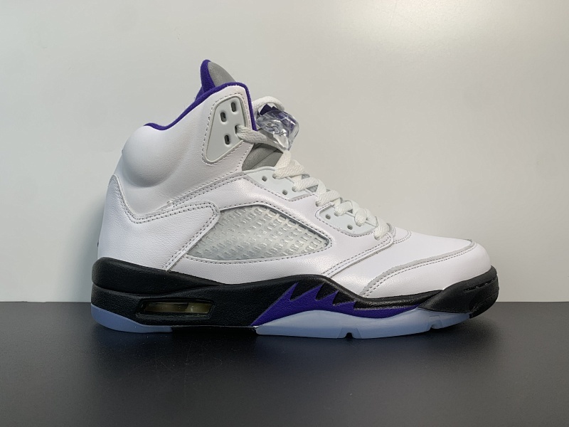 Air Jordan 5 白紫康扣 货号DD0587-141尺码40～47.5