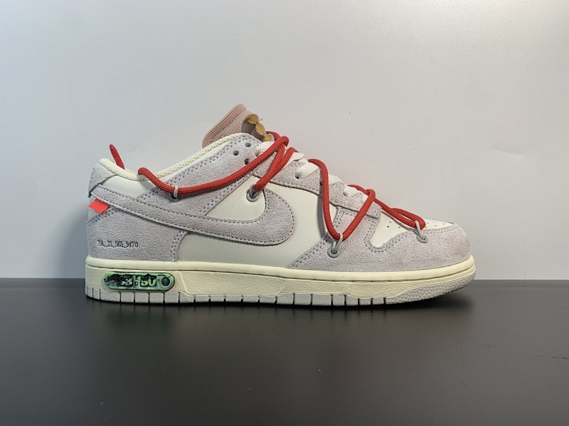 Off white x NK Dunk the33-50反毛皮灰 货号：dj0950-118  size36-47.5