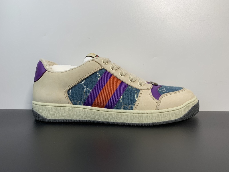 高奢复刻线 G家 白蓝GG珐琅 做旧板鞋 广东当地数一数二 品牌代工大厂专柜全套升级原盒原包装配件  尺码 35 36 36.5 37 37.5 38 39