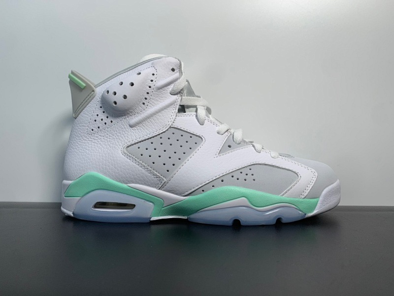 Air Jordan 6  “Tiffany”  货号：DQ4914-103 乔丹6代 AJ6 白薄荷绿 蒂芙尼 36～47.5