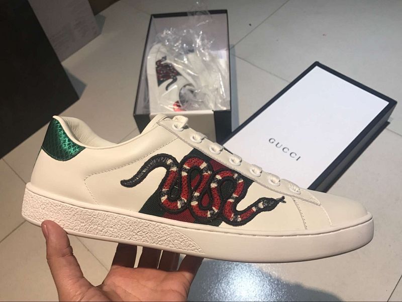GUCCI小白鞋 蛇 原厂品质 456230