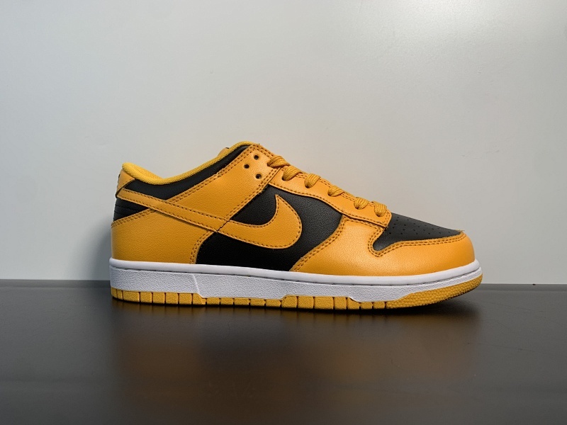 Dunk武当low 尺码：36-46 Nike Dunk Low Goldenrod 2021款黑黄复古休闲板鞋DD1391 004