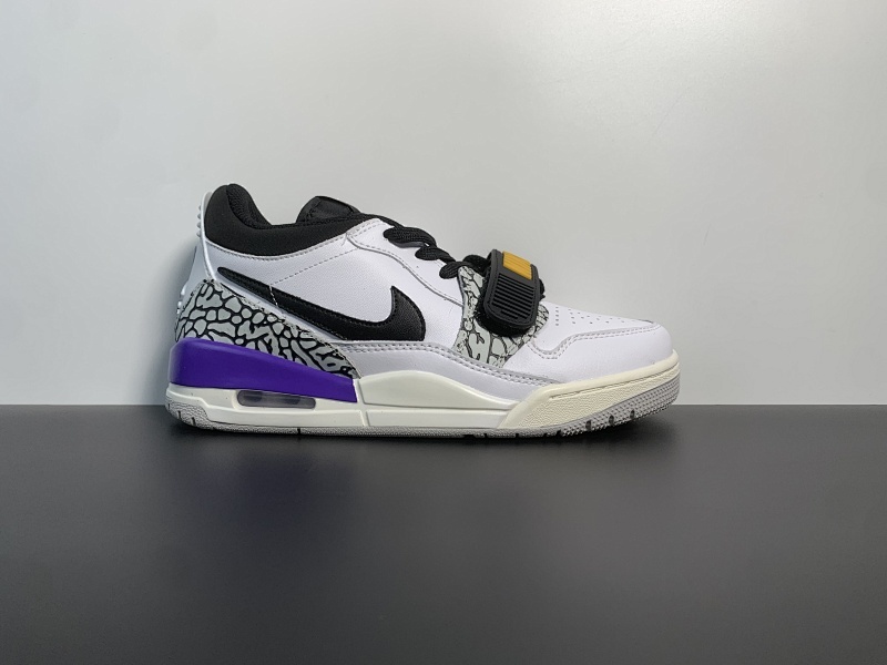 Air Jordan Legacy 312 Low 湖人 货号：CD9054 102 尺码：36-46