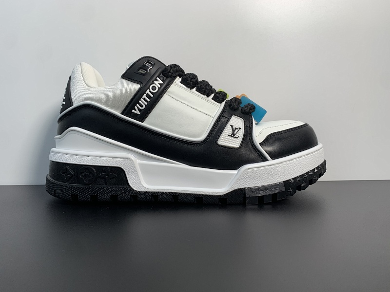 Louis Vuitton LV 路易威登 Trainer Maxi 胖丁 白黑 尺码：36-45