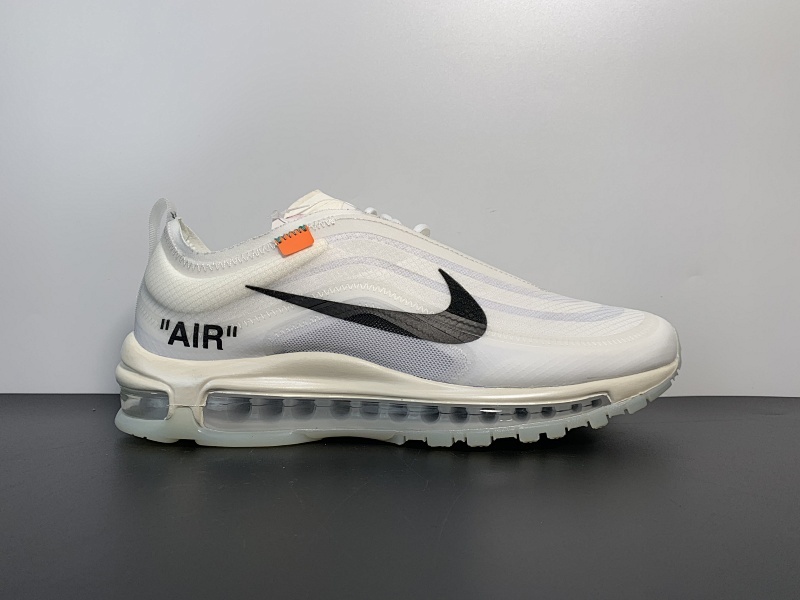 【CA90BA】Nike耐克 Air Max 97 OG 联名限量子弹跑鞋 AJ4585-100   97白子弹联名36-46