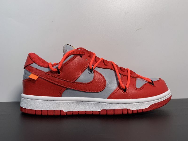 【DB50BA】Off-White x Futura x Nike SB Dunk OW联名  市面唯一正确原装版本 全身采用原厂皮料 鞋带 织唛  货号：CT0856-600   36-46