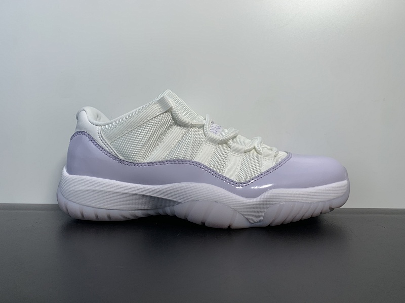aj11紫罗兰low 尺码：36-44.5Air Jordan 11 Pure Violet AJ11 白紫篮球鞋 AH7860-101