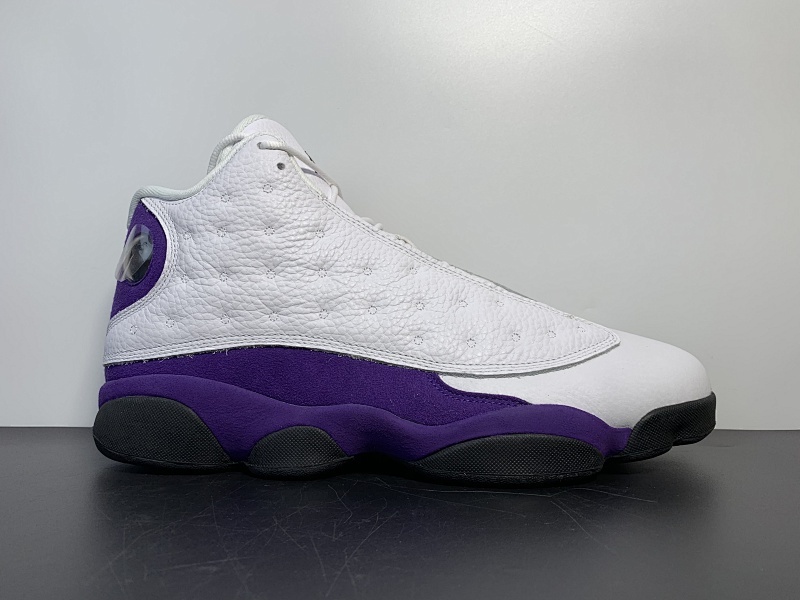 【EA00BA】aj13湖人 白紫 尺码：40-47.5 Air Jordan 13 AJ13 湖人 白紫 Lakers 乔13 414571-105