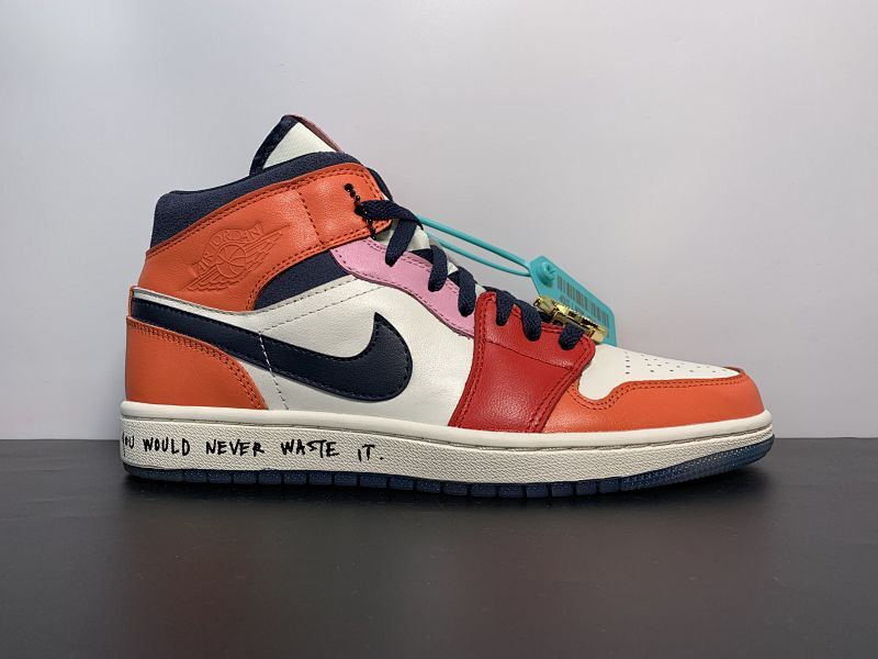 【CA50BA】乔丹Melody Ehsani x Air Jordan 1 Mid “Fearless”“ 手表鸳鸯”货号： CQ7629-100