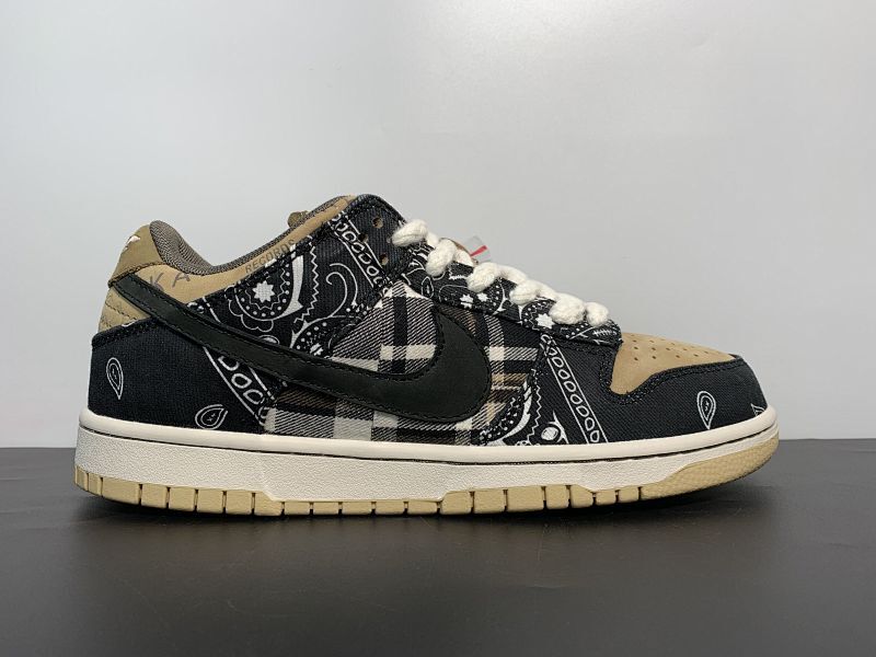 Nike Dunk TS 鬼脸 travis scott 联名腰果花 低帮板鞋CT5053-001   尺码36-47.5