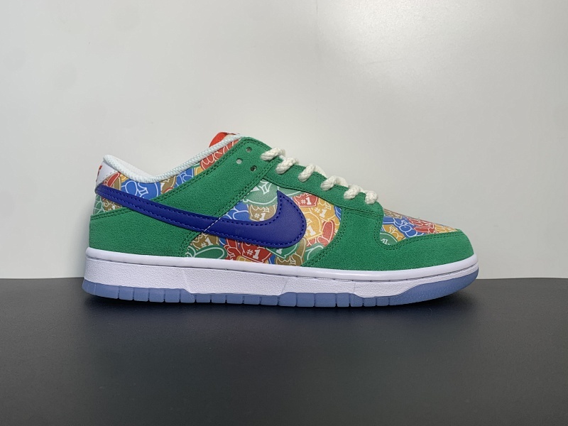 Nike Dunk Low “Foam Finger” 泡沫手指 货号：DZ5184-300尺码：36-47.5