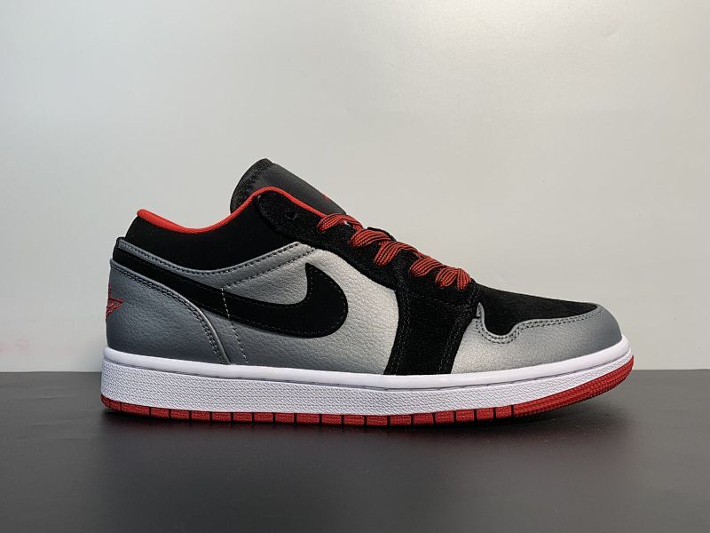 【BA20BA】Air Jordan 1 Low AJ1黑红脚趾脚趾低帮  货号：553558-002   尺码：36-46
