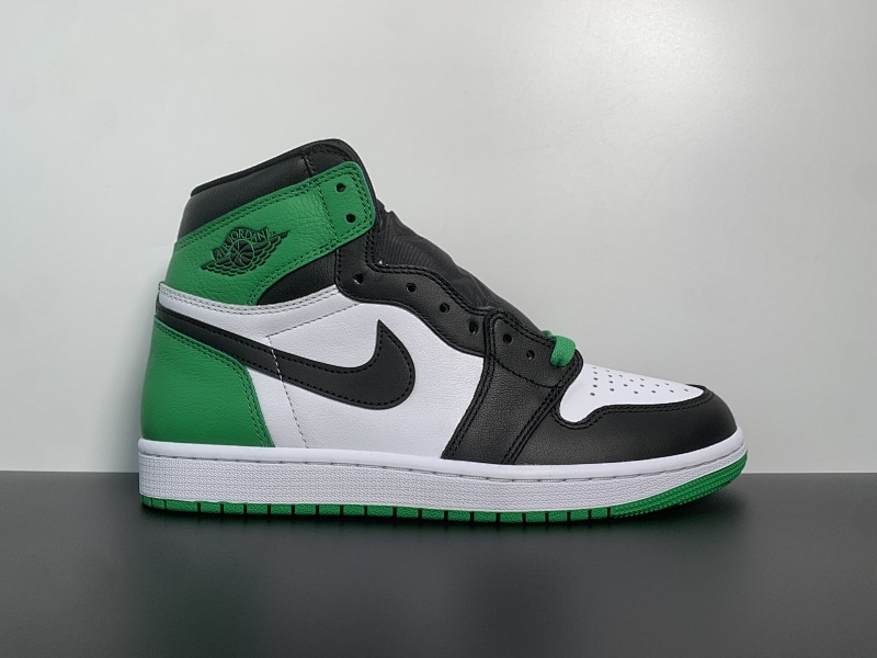 Air Jordan 1 High OG “Celtics”黑绿脚趾。货号：DZ5485-031。尺码40-47.5