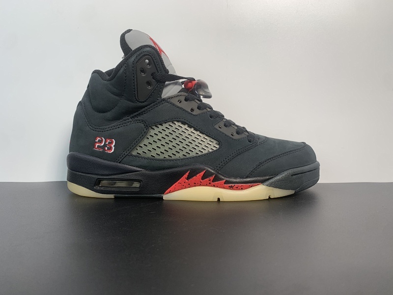 Air Jordan 5“Retro GTX”黑红 货号：DR0092-001尺码：40-47.5