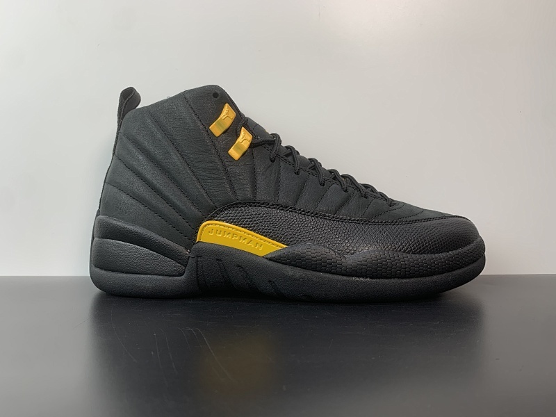Air Jordan 12 “Black Taxi”黑金配色， 货号：CT8013-071，尺码40-47.5