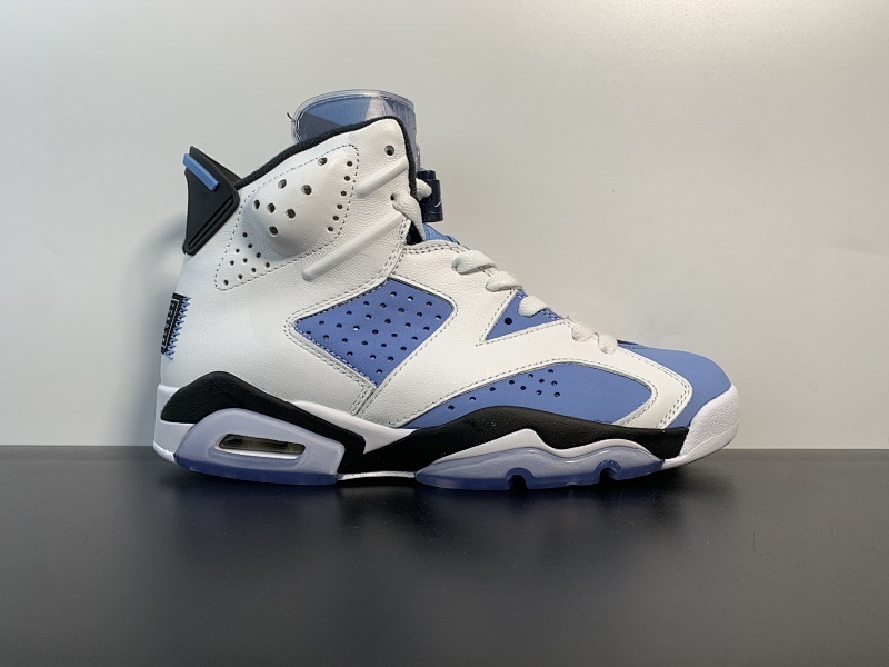 Air Jordan 6 “UNC” 北卡蓝/白兰40-47.5 货号：CT8529-410