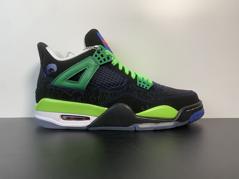 纯原aj4慈善 Air Jordan 4 doernbecher AJ4 慈善 超人 DB 308497-015 尺码40-47.5