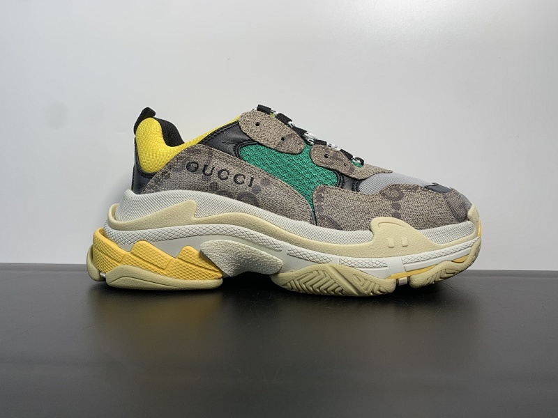 # 重磅联名 Gu x B家联名 绿黄 size35-46