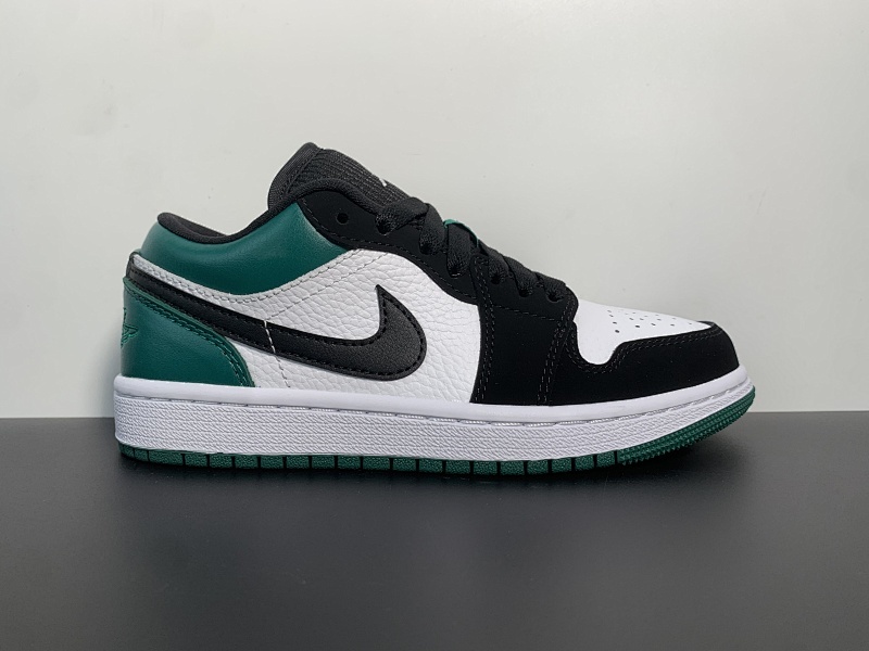 神版 Air Jordan 1 低帮 黑白绿，支持放货 一件代发！553560 113 原厂工艺 原厂成型技术 原厂折边 品控 价格 绝对炸翻市场欢迎比价 尺码：36-47.5 全码出货