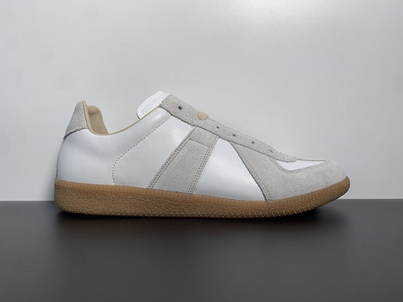 市售最高版本Maison Margiela Calfskin Replica 马吉拉 德训 运动休闲板鞋 网红单品 高端零售专供批次 所有细节遵循原版 尺码：35 ～45